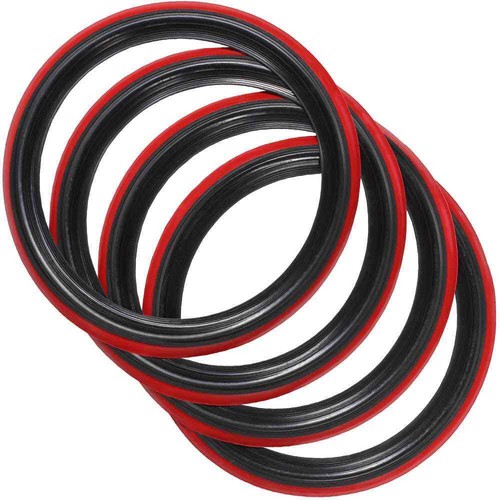 Schwarz rot portawall - schwarz,